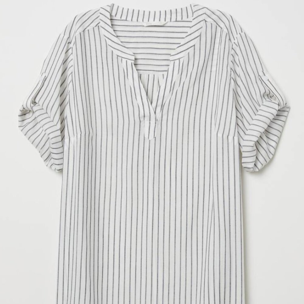 H&M MAMA striped blouse (size S)